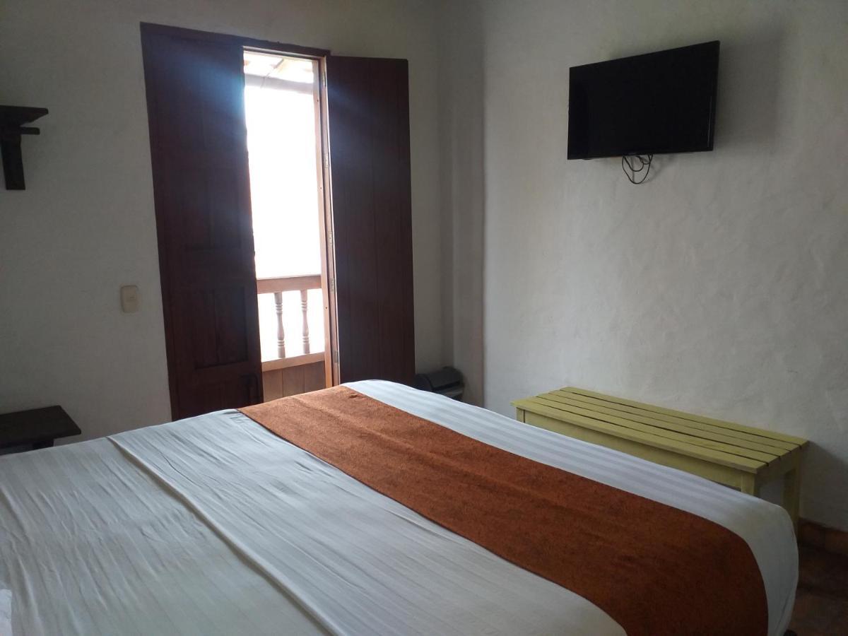 Casona Chara Otel Barichara Dış mekan fotoğraf